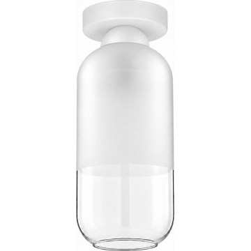 BRILAGI - LED Stropné svietidlo RETRO GLASS 1xE27/60W/230V pr. 14 cm biela