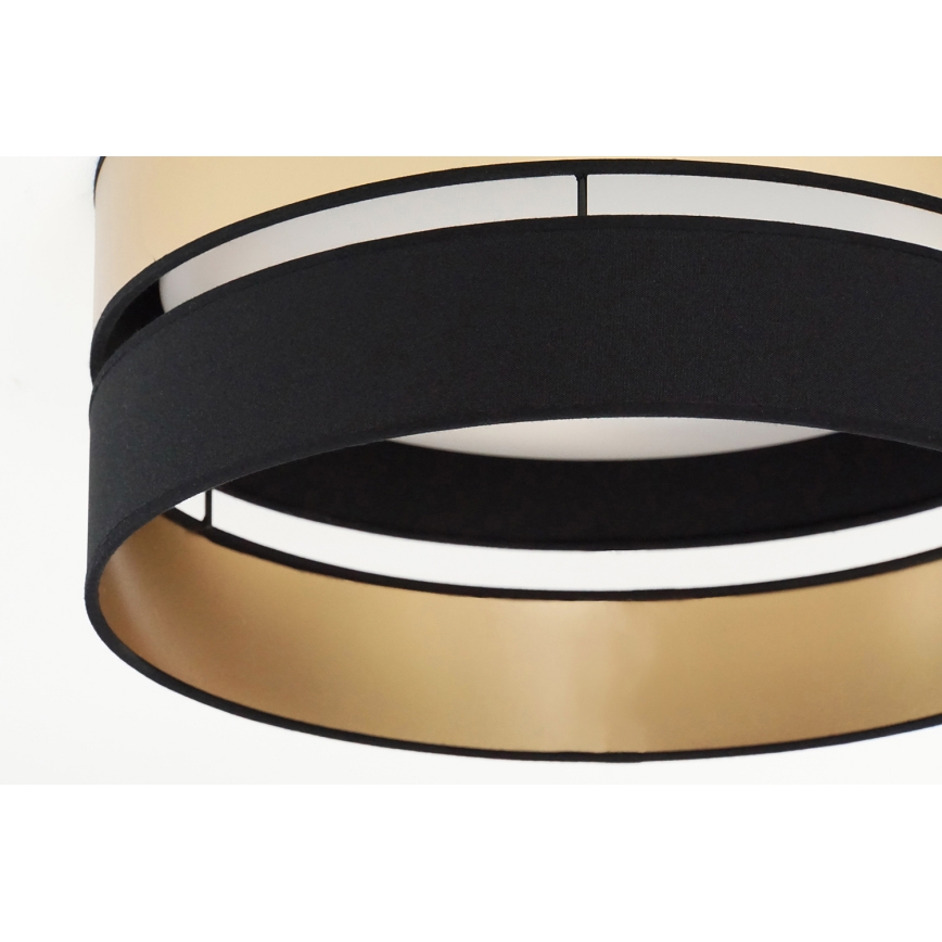 Brilagi - LED Stropné svietidlo ROYAL LED/24W/230V pr. 45 cm čierna/zlatá