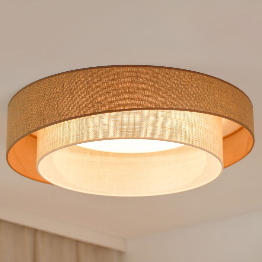 Brilagi - LED Stropné svietidlo SHINE LED/24W/230V pr. 60 cm béžová/krémová