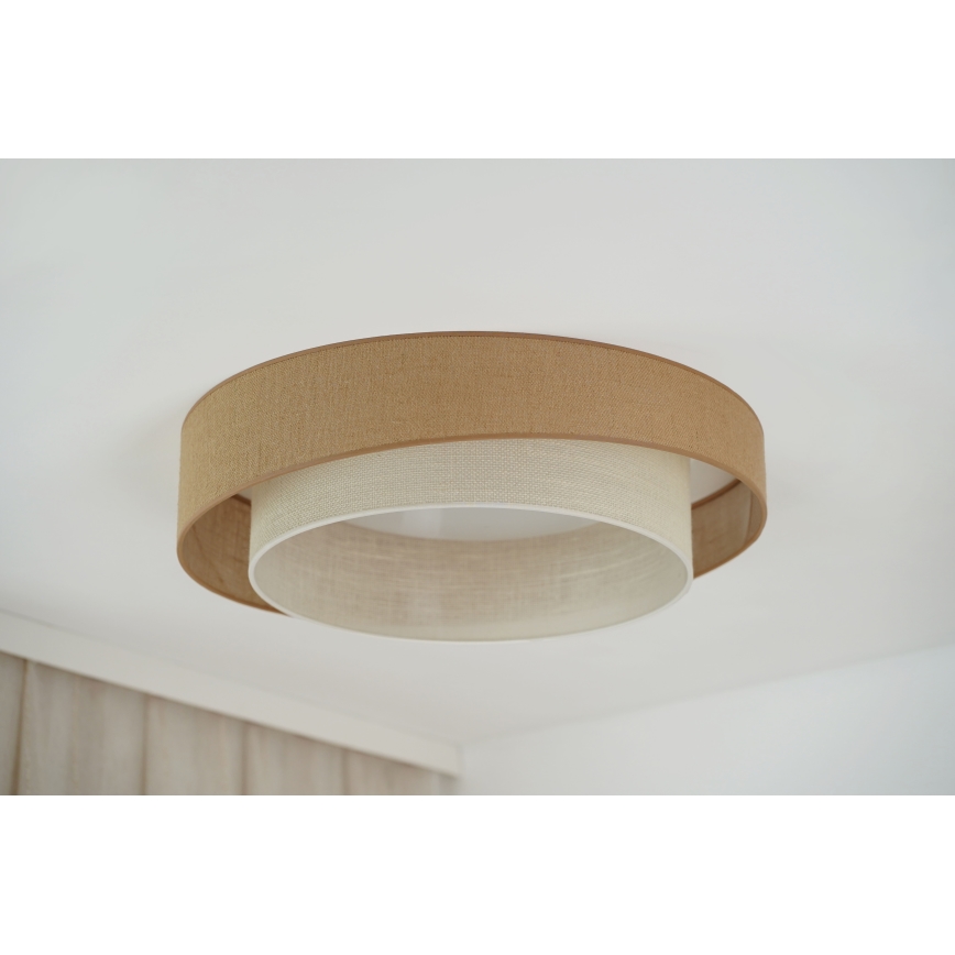 Brilagi - LED Stropné svietidlo SHINE LED/24W/230V pr. 60 cm béžová/krémová