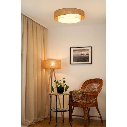 Brilagi - LED Stropné svietidlo SHINE LED/24W/230V pr. 60 cm béžová/krémová