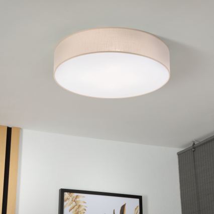 Brilagi - LED stropné svietidlo SIRIJA 4xE27/15W/230V priemer 60 cm béžové