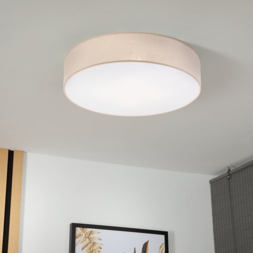 Brilagi - LED stropné svietidlo SIRIJA 4xE27/15W/230V priemer 60 cm béžové