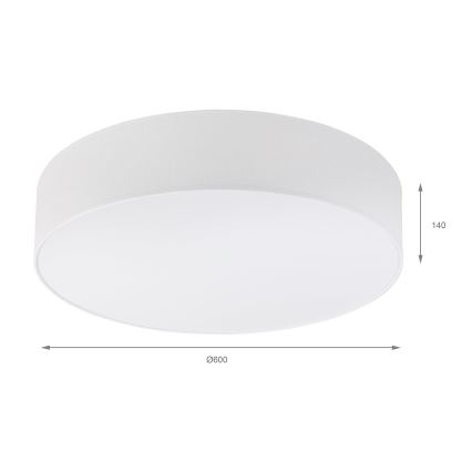Brilagi - LED Stropné svietidlo SIRIJA 4xE27/15W/230V priemer 60 cm biela