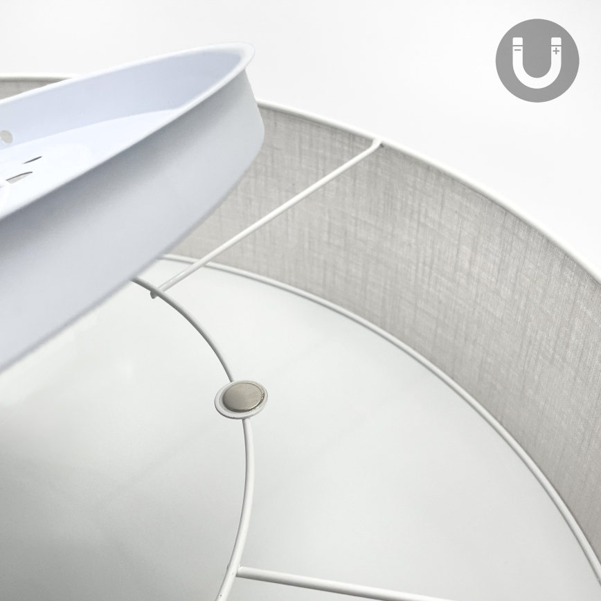 Brilagi - LED Stropné svietidlo SIRIJA 6xE27/60W/230V pr. 80 cm biela