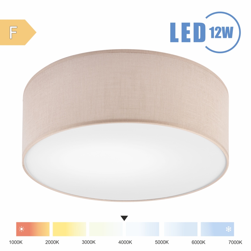 Brilagi - LED Stropné svietidlo SIRIJA LED/12W/230V pr. 35 cm béžová
