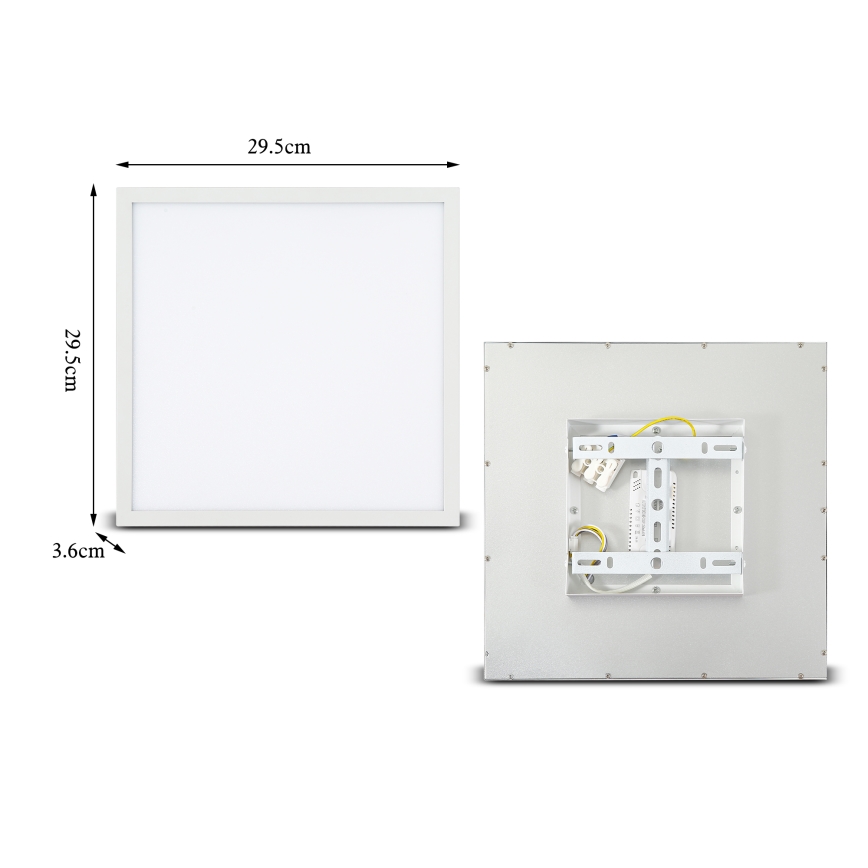 Brilagi - LED Stropné svietidlo SLIMFRAME LED/25W/230V 30x30 cm biela