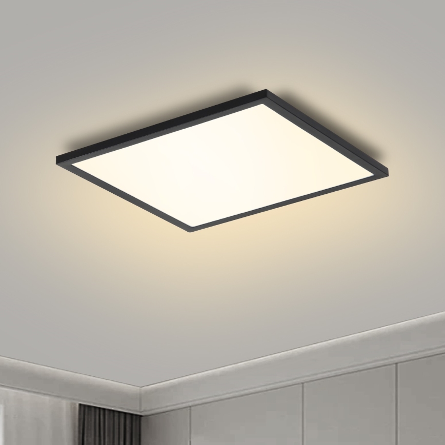 Brilagi - LED Stropné svietidlo SLIMFRAME LED/25W/230V 30x30 cm čierna