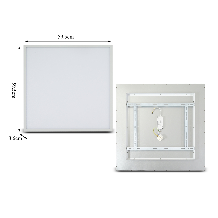 Brilagi - LED Stropné svietidlo SLIMFRAME LED/58W/230V 60x60 cm biela
