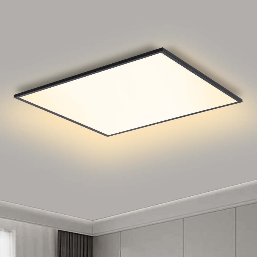 Brilagi - LED Stropné svietidlo SLIMFRAME LED/58W/230V 60x60 cm čierna