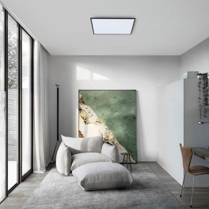 Brilagi - LED Stropné svietidlo SLIMFRAME LED/58W/230V 60x60 cm čierna