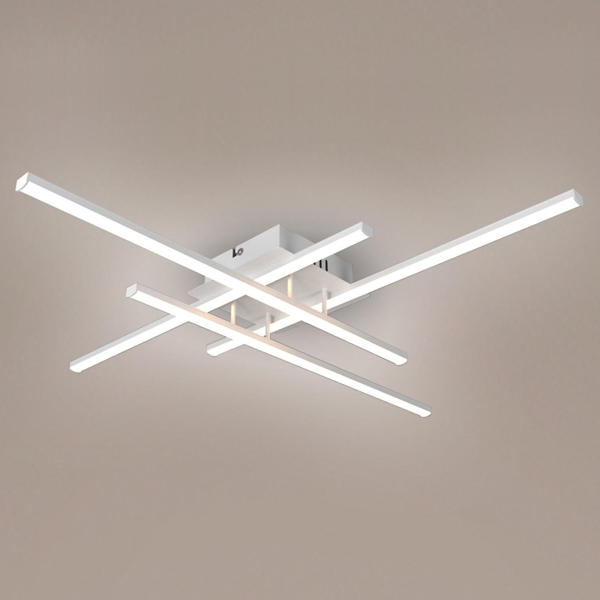 Brilagi - LED stropné svietidlo STRIPES LED/37W/230V 68x68 cm biela
