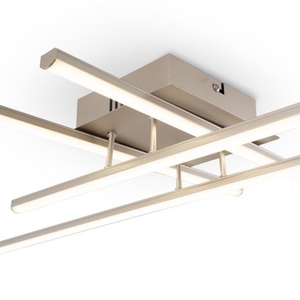 Brilagi - LED stropné svietidlo STRIPES LED/37W/230V 68x68 cm strieborné
