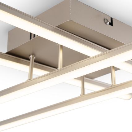 Brilagi - LED stropné svietidlo STRIPES LED/37W/230V 68x68 cm strieborné