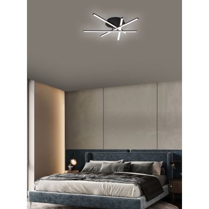 Brilagi - LED Stropné svietidlo STRIPES LED/40W/230V čierna