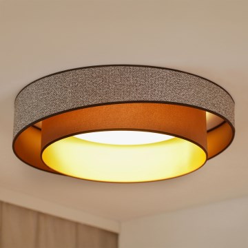Brilagi - LED Stropné svietidlo VEGAS SHINE LED/24W/230V pr. 60 cm hnedá