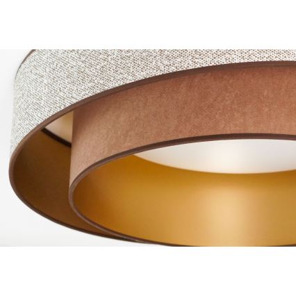 Brilagi - LED Stropné svietidlo VEGAS SHINE LED/24W/230V pr. 60 cm hnedá