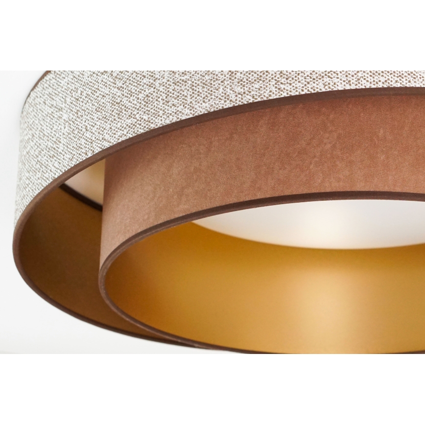 Brilagi - LED Stropné svietidlo VEGAS SHINE LED/24W/230V pr. 60 cm hnedá