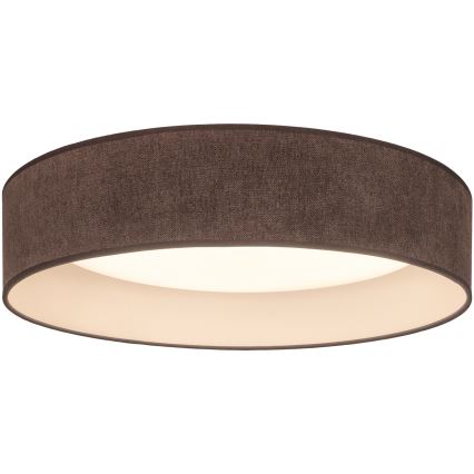 Brilagi - LED stropné svietidlo VELVET SIMPLE, LED 24 W, 230 V, 3000 K, priemer 45 cm, hnedé