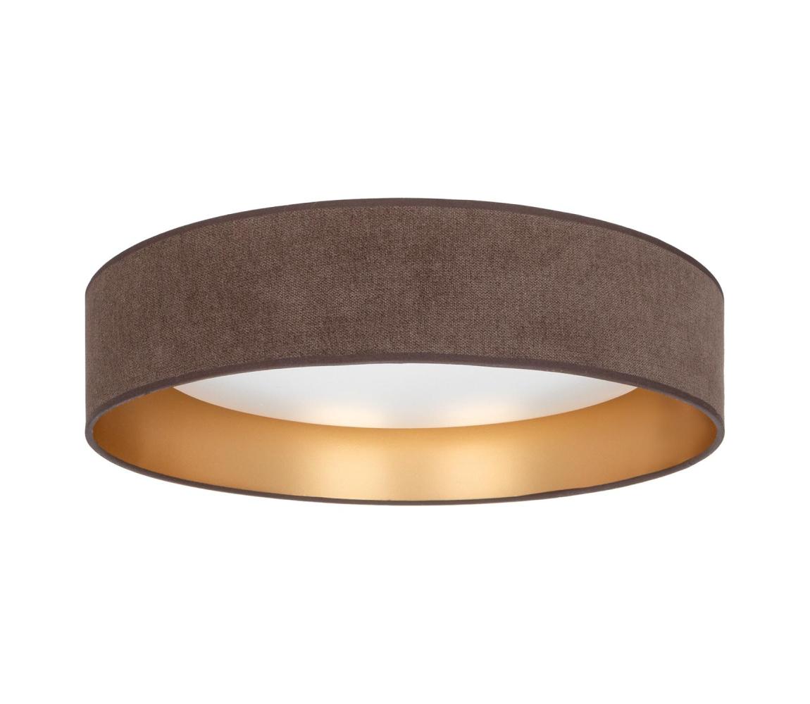 Brilagi-LED Stropné svietidlo VELVET SIMPLE LED/24W/230V 3000K pr. 45 cm hnedá/zlatá 8590828054900