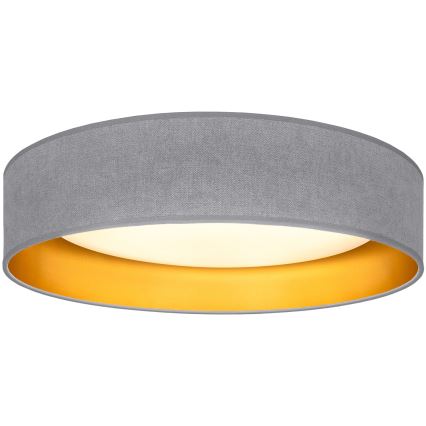 Brilagi - LED stropné svietidlo VELVET SIMPLE LED/24W/230V 3000K priemer 45 cm šedá/zlatá