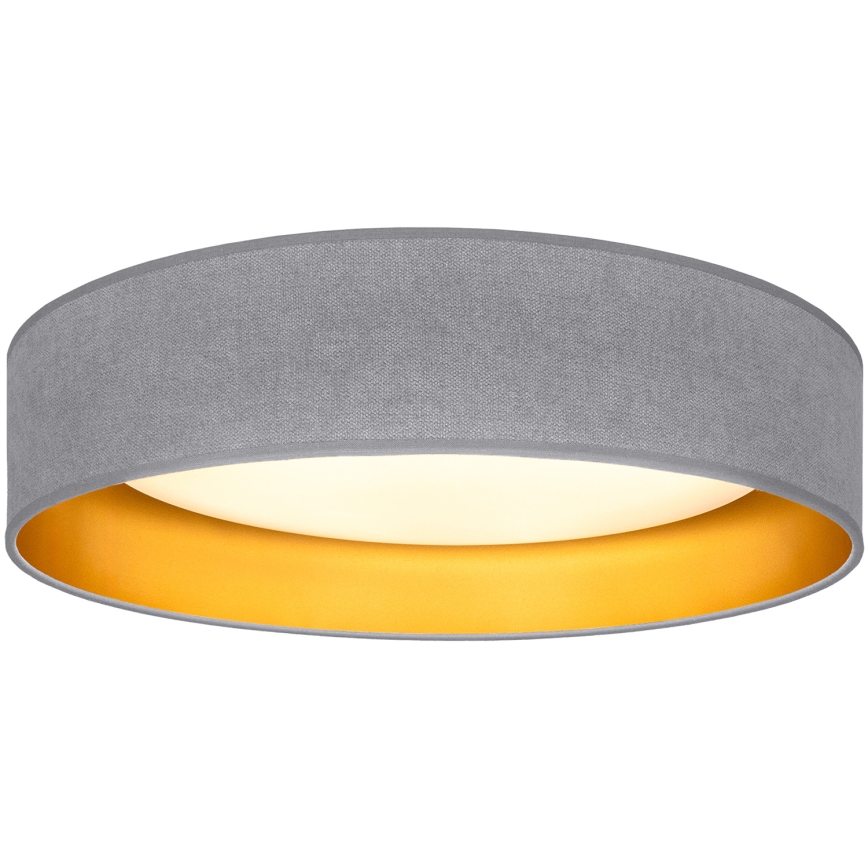 Brilagi - LED stropné svietidlo VELVET SIMPLE LED/24W/230V 3000K priemer 45 cm šedá/zlatá