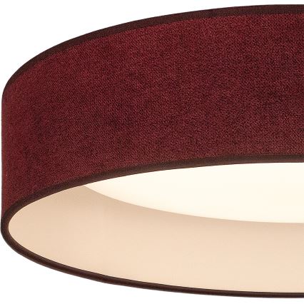 Brilagi - LED Stropné svietidlo VELVET SIMPLE LED/24W/230V 3000K pr. 45 cm vínové