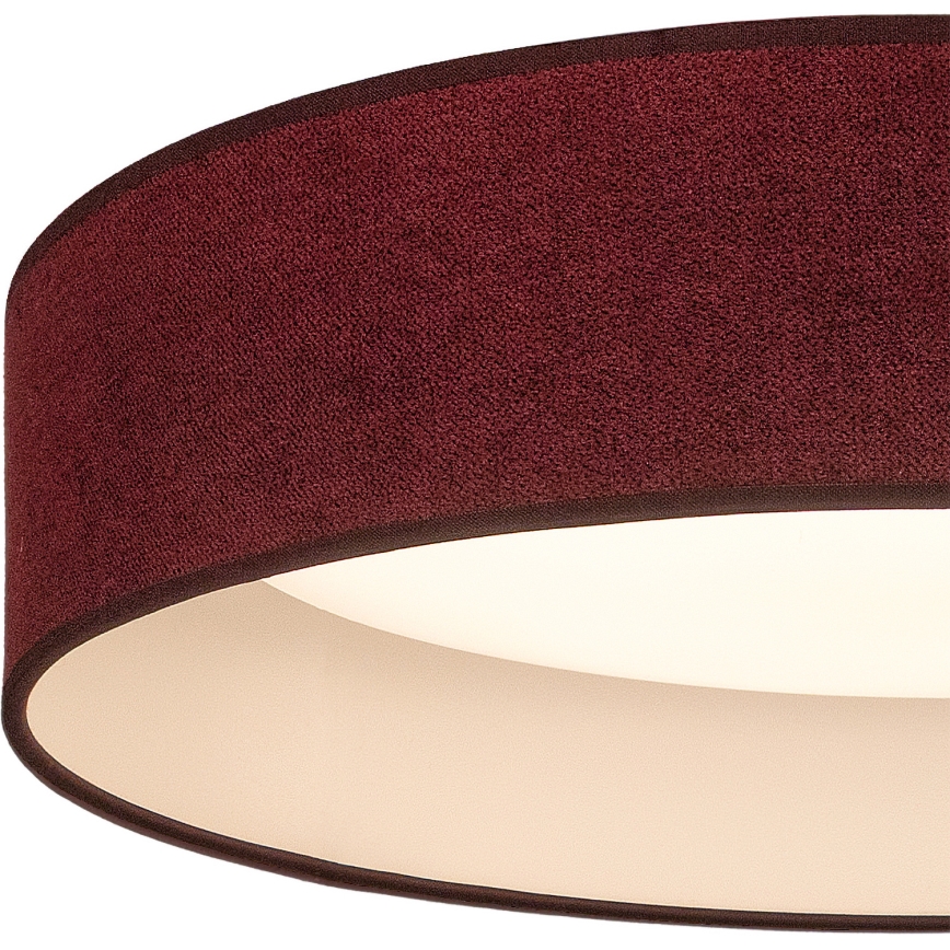 Brilagi - LED Stropné svietidlo VELVET SIMPLE LED/24W/230V 3000K pr. 45 cm vínové