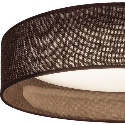 Brilagi - LED stropné svietidlo VELVET SIMPLE LED/24W/230V 3000K priemer 45 cm hnedé