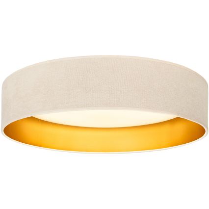 Brilagi - LED stropné svietidlo VELVET SIMPLE LED/24W/230V 3000K pr. 45 cm krémová/zlatá