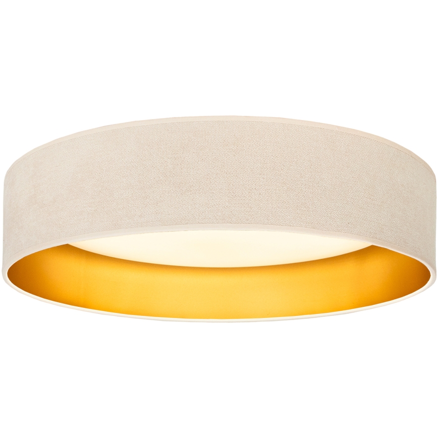 Brilagi - LED stropné svietidlo VELVET SIMPLE LED/24W/230V 3000K pr. 45 cm krémová/zlatá