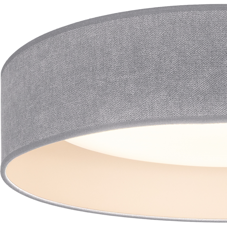 Brilagi - LED stropné svietidlo VELVET SIMPLE LED/24W/230V 3000K priemer 45 cm sivé