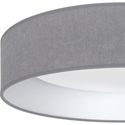 Brilagi - LED stropné svietidlo VELVET SIMPLE LED/24W/230V 3000K priemer 45 cm sivé