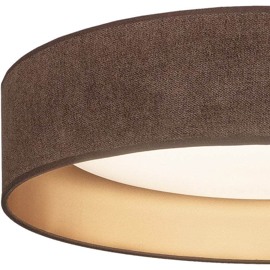 Brilagi - LED stropné svietidlo VELVET SIMPLE LED/24W/230V 4000K pr. 45 cm hnedá/zlatá