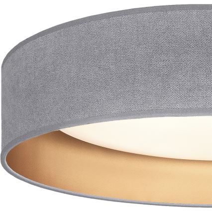 Brilagi - LED stropné svietidlo VELVET SIMPLE LED/24W/230V 4000K pr. 45 cm šedá/zlatá