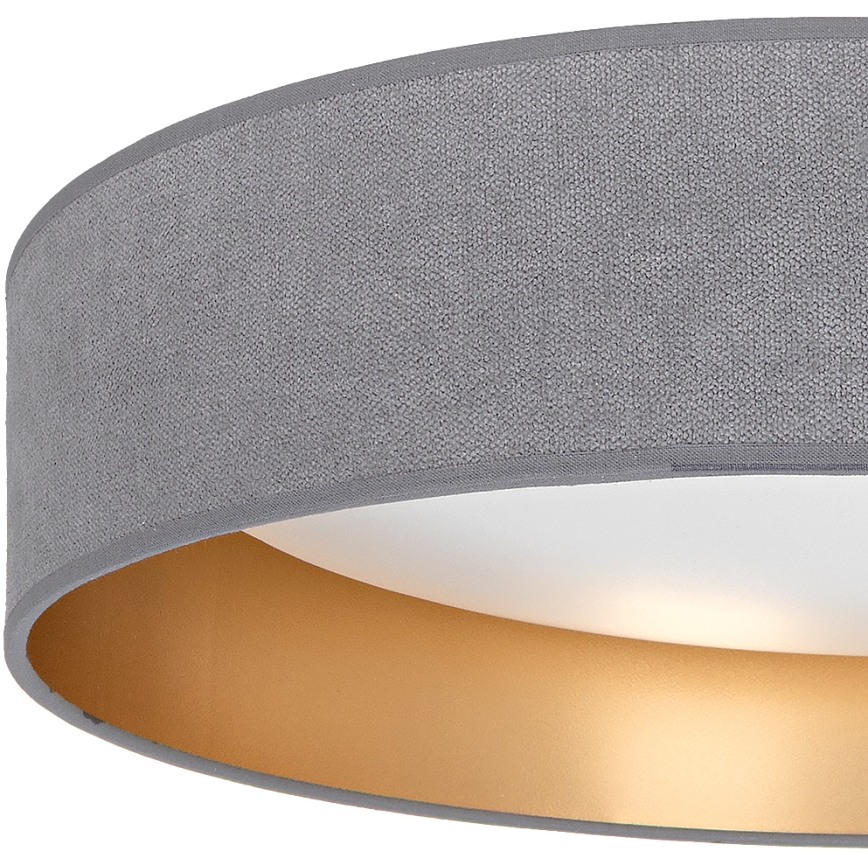 Brilagi - LED stropné svietidlo VELVET SIMPLE LED/24W/230V 4000K pr. 45 cm šedá/zlatá