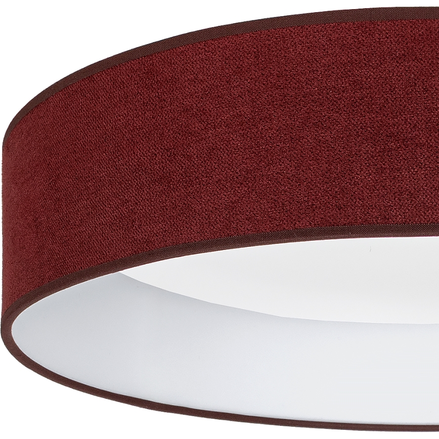 Brilagi - LED stropné svietidlo VELVET SIMPLE LED/24W/230V 4000K pr. 45 cm vínová