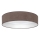 Brilagi - LED stropné svietidlo VELVET SIMPLE LED/24W/230V 4000K priemer 45 cm hnedá