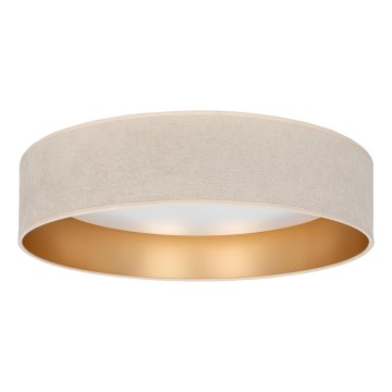 Brilagi - LED stropné svietidlo VELVET SIMPLE LED/24W/230V 4000K priemer 45 cm krémová/zlatá