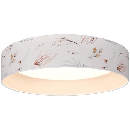 Brilagi - LED stropné svietidlo VELVET SIMPLE LED/36W/230V 3000K pr. 55 cm biela/kvety