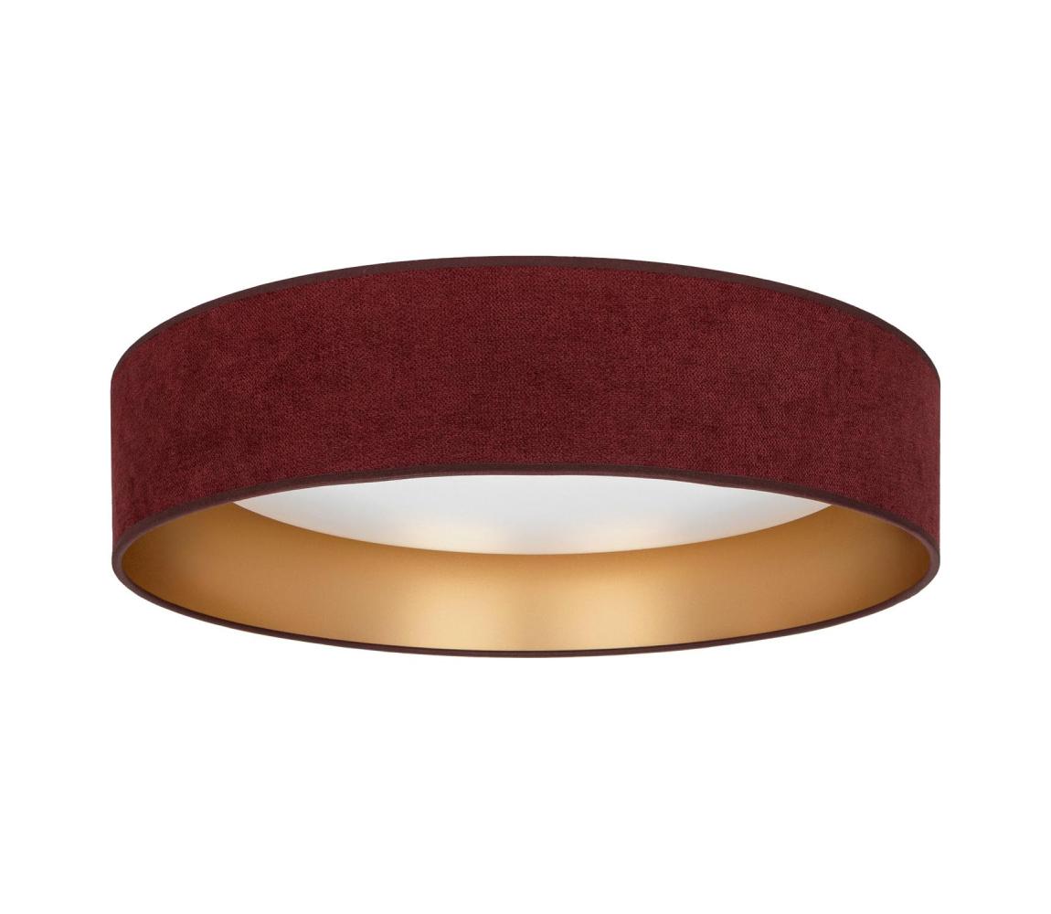 Brilagi-LED Stropné svietidlo VELVET SIMPLE LED/36W/230V 3000K pr. 55 cm bordová/zlatá 8590828055792