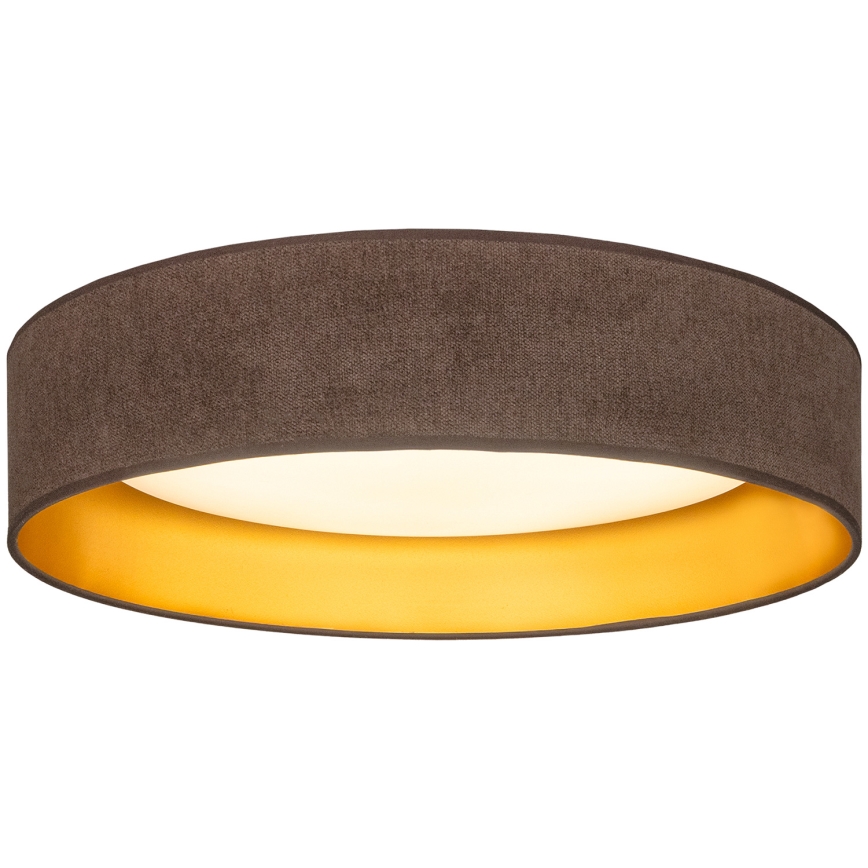 Brilagi - LED stropné svietidlo VELVET SIMPLE LED/36W/230V 3000K pr. 55 cm hnedá/zlatá
