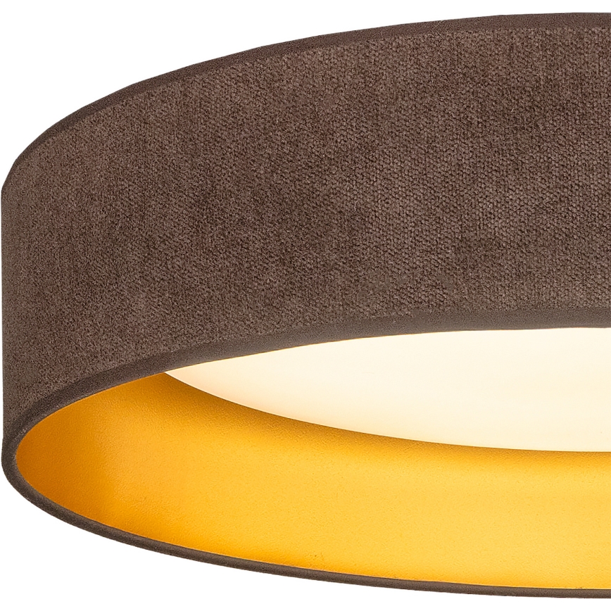 Brilagi - LED stropné svietidlo VELVET SIMPLE LED/36W/230V 3000K pr. 55 cm hnedá/zlatá