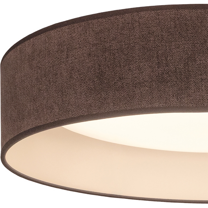 Brilagi - LED stropné svietidlo VELVET SIMPLE LED/36W/230V 3000K, priemer 55 cm, hnedé