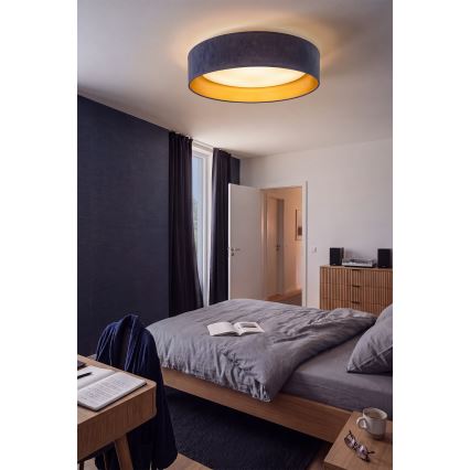 Brilagi - LED stropné svietidlo VELVET SIMPLE LED/36W/230V 3000K priemer 55 cm modrá