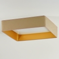 Brilagi - LED stropné svietidlo VELVET SQUARE LED/24W/230V 43x43 cm béžové