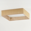 Brilagi - LED stropné svietidlo VELVET SQUARE LED/24W/230V 43x43 cm hnedá