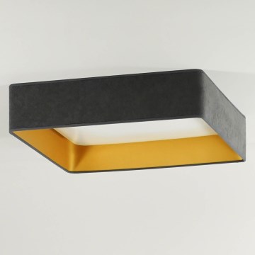 Brilagi - LED stropné svietidlo VELVET SQUARE LED/24W/230V 43x43 cm sivé