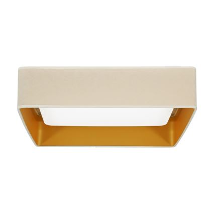 Brilagi - LED stropné svietidlo VELVET SQUARE LED/24W/230V 43x43 cm krémové