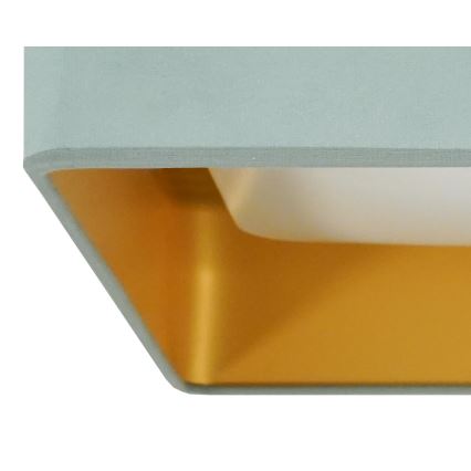 Brilagi - LED Stropné svietidlo VELVET SQUARE LED/24W/230V mintová